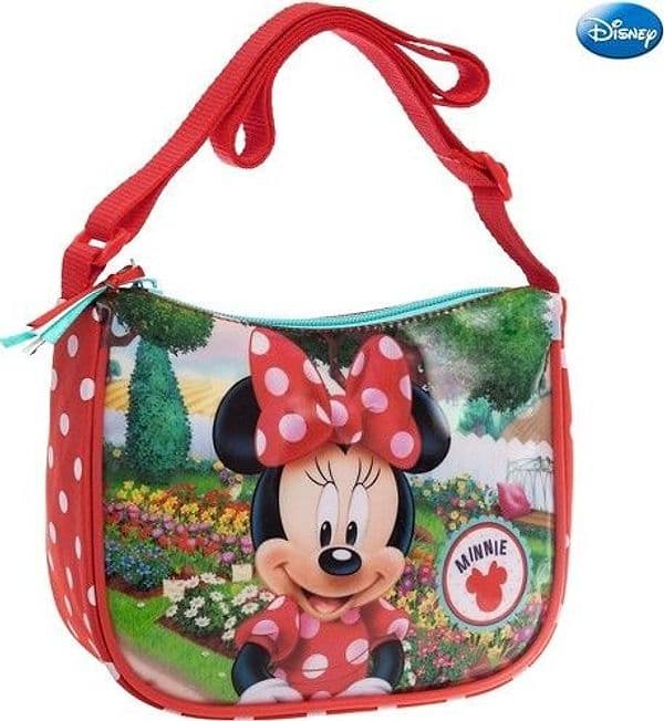 BORSA TRACOLLA REGOLABILE 19 CM SCUOLA TEMPO LIBERO BAMBINA MINNIE MOUSE DISNEY Moda/Donna/Borse/Borse a tracolla Trade Shop italia - Napoli, Commerciovirtuoso.it