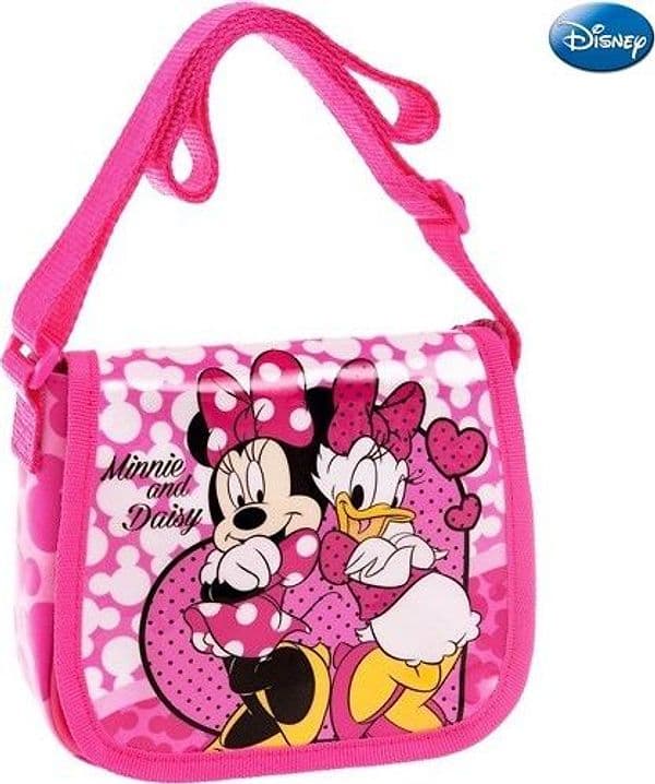 BORSA TRACOLLA REGOLABILE CON PATTA SCUOLA TEMPO LIBERO MINNIE AND DAISY DISNEY Moda/Donna/Borse/Borse a tracolla Trade Shop italia - Napoli, Commerciovirtuoso.it
