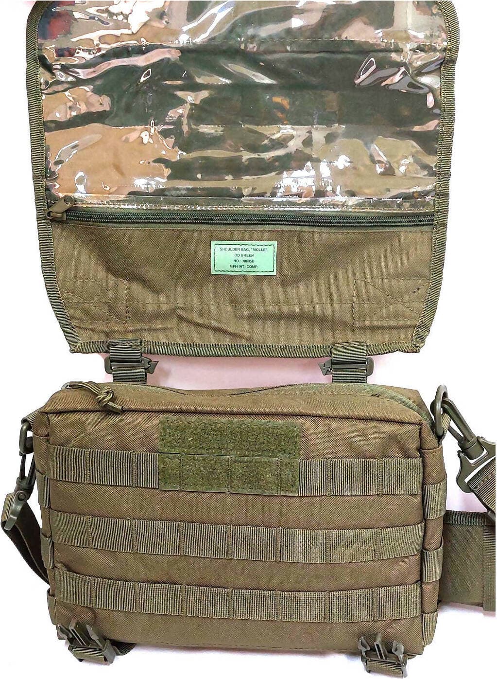 Borsa Tracolla Tedesca Componibile Verde Militare Uso Sportivo Sport e tempo libero/Fan Shop/Borse sacche e accessori/Borse a tracolla Il Distintivo - Pesaro, Commerciovirtuoso.it