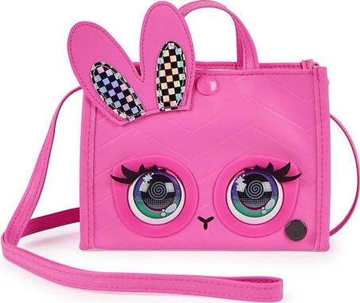 Borsetta-giocattolo-Spin-Master-6066782-PURSE-PETS-Holly-Hops-Bunny-in