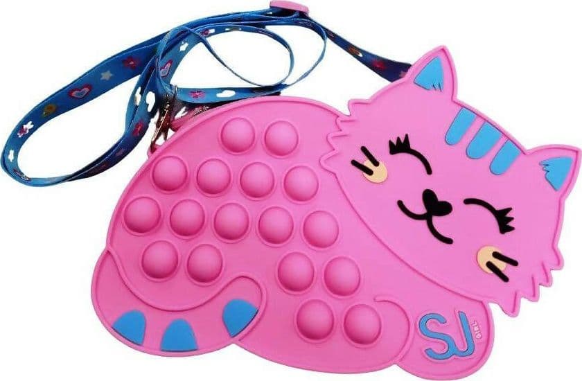 Borsetta Tracolla Popit Sj per Bambine Borsetta Rosa Da Schiacciare Con Tracolla Seven in Giochi da schiacciare Cartoleria Deja Vu - Crotone, commercioVirtuoso.it