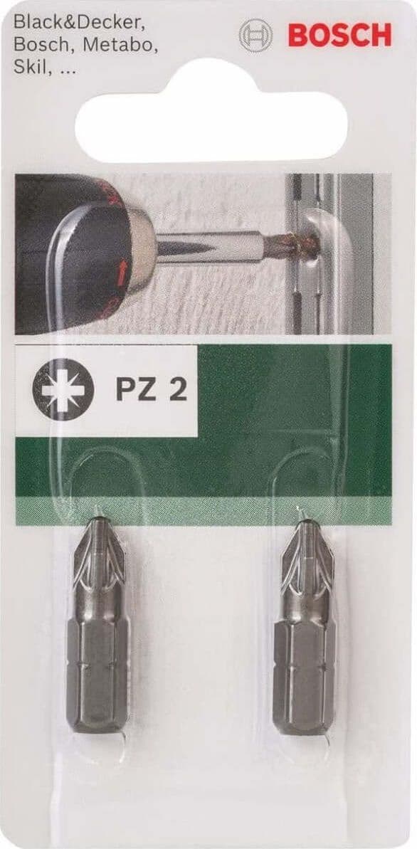 BOSCH---2-INSERTI-AVVIAMENTO-STANDARD-POZIDRIV-PZ-2