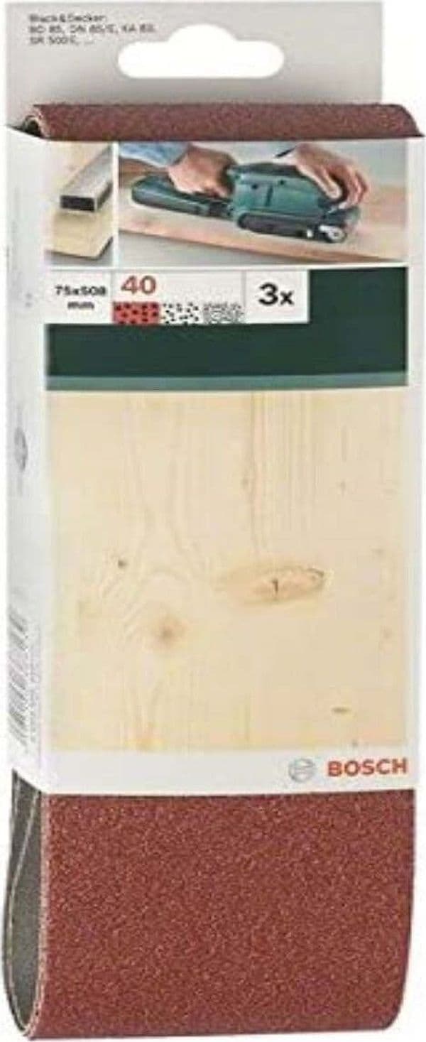 BOSCH---3-NASTRI-ABRASIVI-PER-LEVIGTRICE-A-NASTRO-REDWOOD-75X508MM-GRANA-40