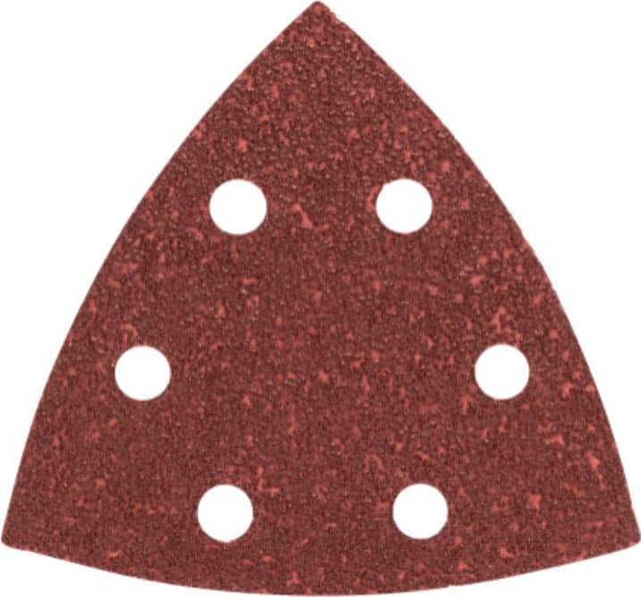 BOSCH---5-FOGLI-ABRASIVI-PER-LEVIGATRICI-A-DELTA---Ø93MM,-G80,-6FORI---CON-VELCRO