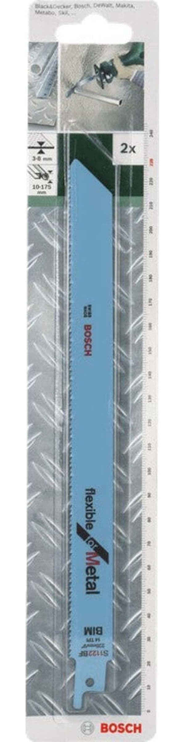 BOSCH - LAMA PER SEGA UNIVERSALE BIMETALLICA S1122 228MM