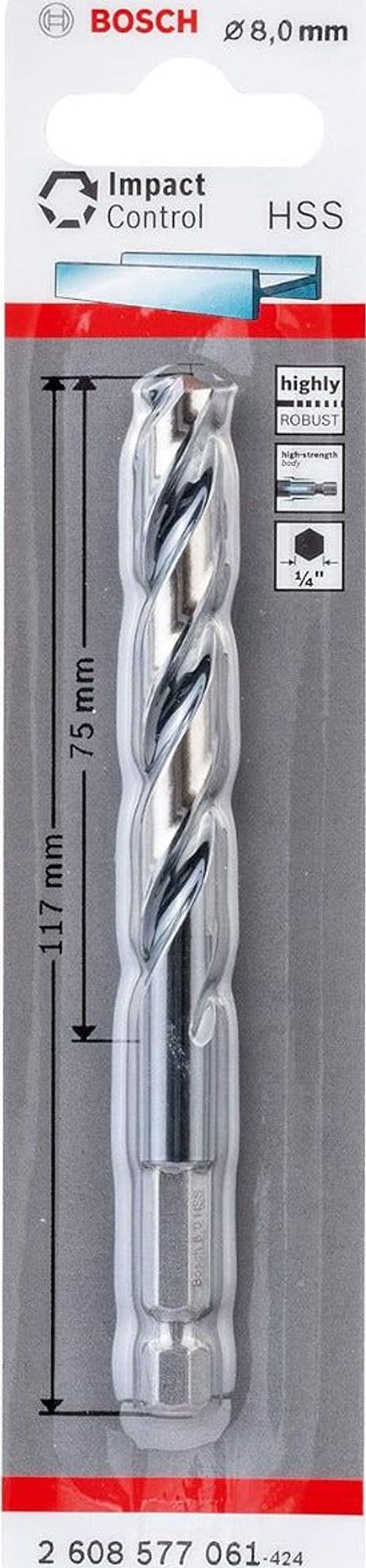 BOSCH---PUNTA-HSS-IMPACT-CONTROL-PER-METALLO-8-MM