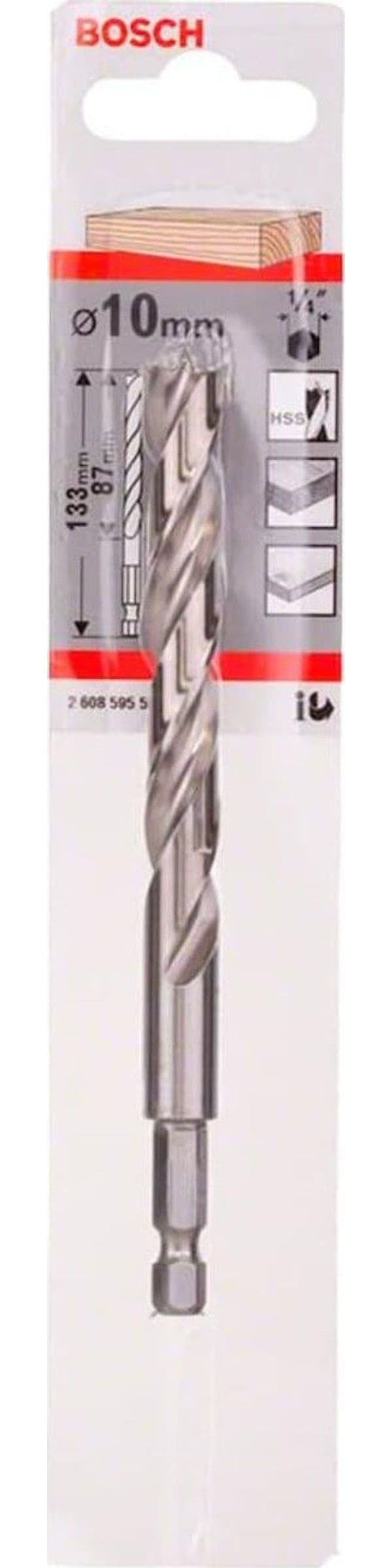 BOSCH - PUNTA PER LEGNO MM 10