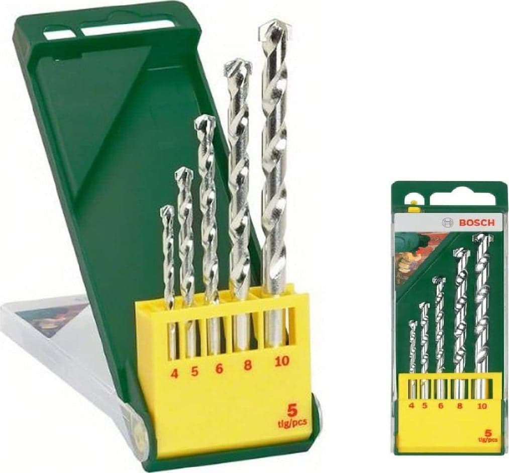 BOSCH---SET-5-PUNTE-RULLATE-PER-MURO-4-10-MM