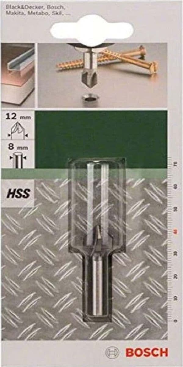 BOSCH - SVASATORE CONICO CILINDRICO 12x40MM
