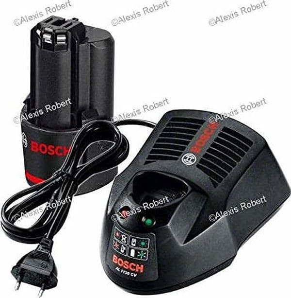 Bosch-10,8-V-batterie-Pack-con-2-X-2,5-AH-+-al1130-Fast-Charge,-L-Boxx,-1-pezzi,-1.600.Z00.041-200-wattsW,-240-voltsV