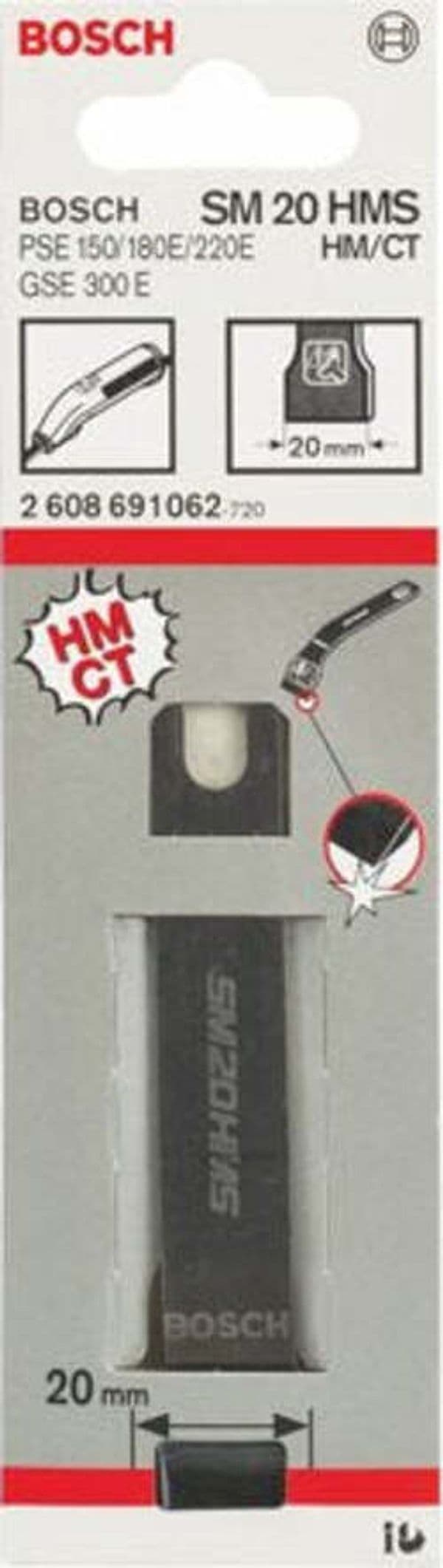 Bosch-2608691062---Lama-raschietto-SM-20HMS,-20-mm