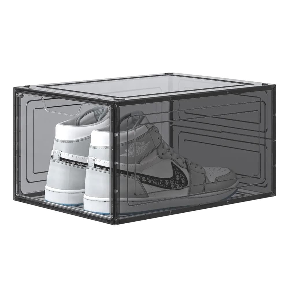 BOX CONTENITORE PER SCARPE CALZATURE SCATOLA PORTASCARPE IMPILABILE 34X25X18.4CM 87649 in Scatole per scarpe e stivali Trade Shop italia - Napoli, commercioVirtuoso.it
