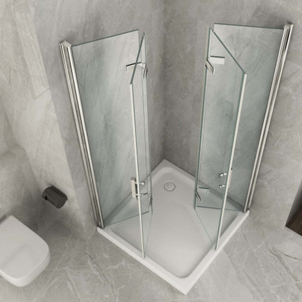 Box Doccia 2 lati a Libro a doppia anta pieghevole Trasparente 8mm H195 Duo FLEX Fai da te/Attrezzature per cucine e bagni/Attrezzature per bagni/Docce e componenti doccia/Box doccia StileBagno - Roma, Commerciovirtuoso.it