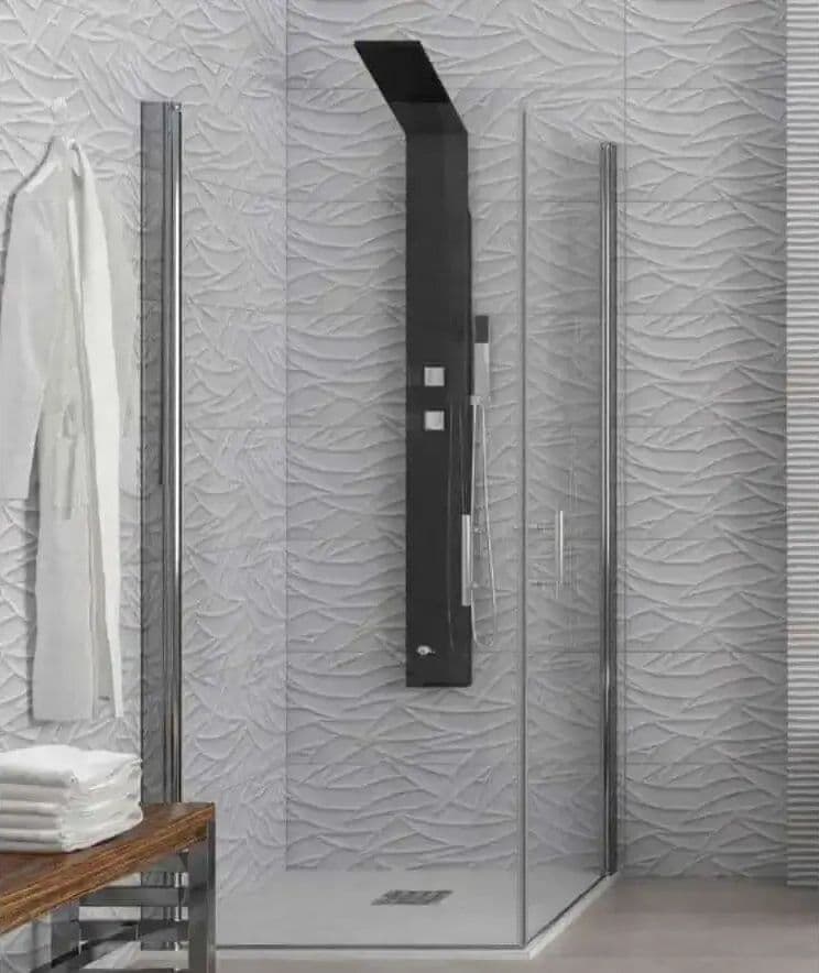 Box Doccia H190 Doppia Battente Totale Interno Esterno