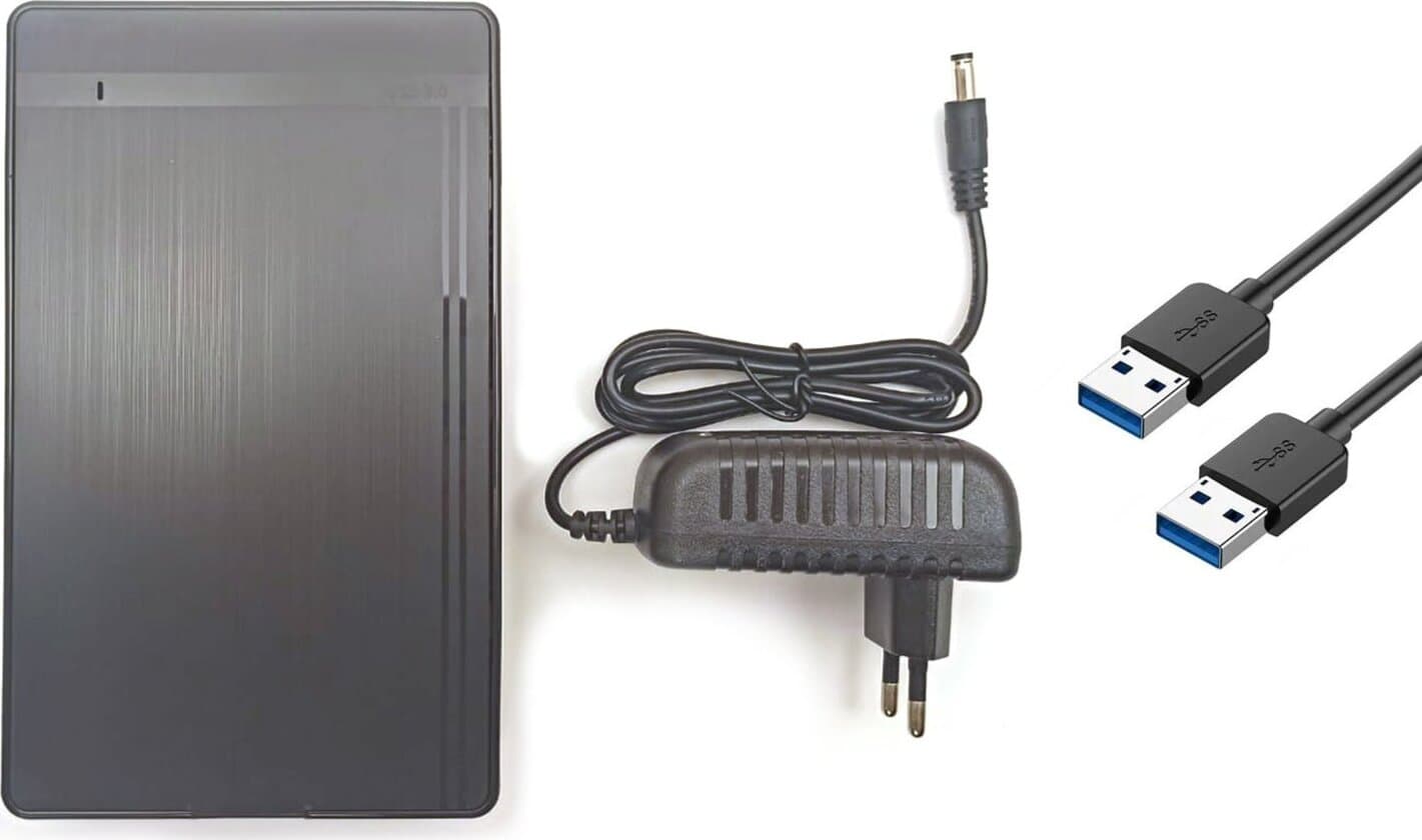 Box Esterno per HDD SSD 2.5" 3.5" SATA USB 3.0 Driver Free Standby Intelligente Alta Velocità in Case e serrature 85cento.it - Potenza, commercioVirtuoso.it