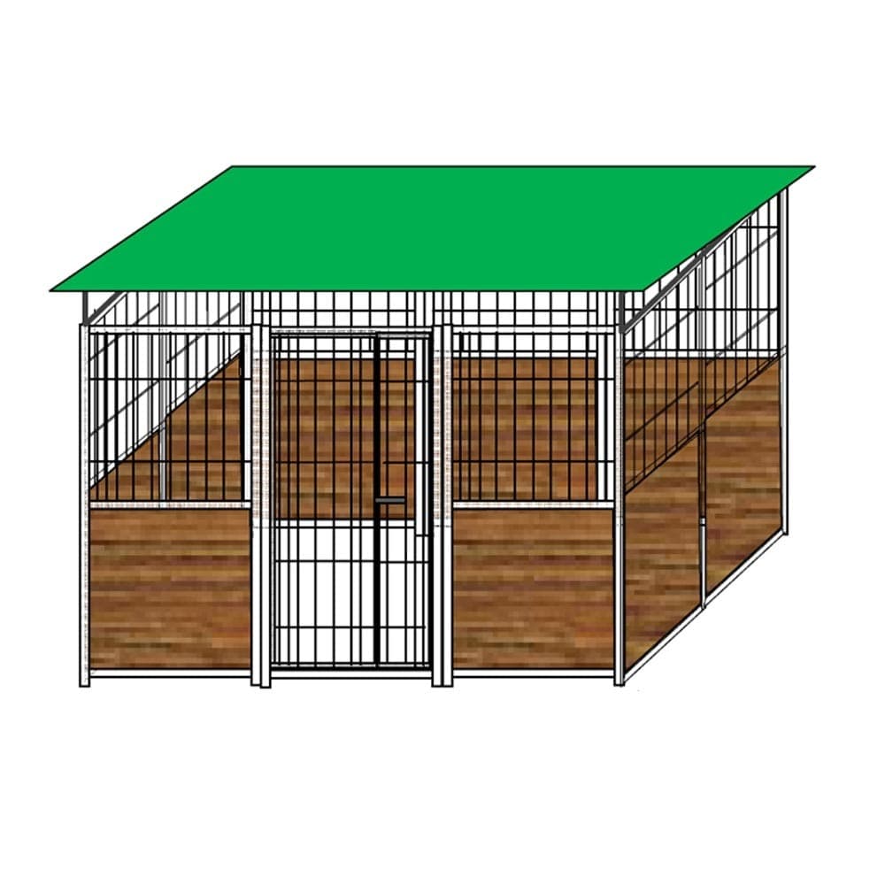 Box per Cani in Legno e Rete con Zincatura a Caldo da 300x200x Altezza 180 Cm Prodotti per animali domestici/Cani/Cucce gabbiette e recinzioni/Recinti da esterno Ogomondo - Martina Franca, Commerciovirtuoso.it