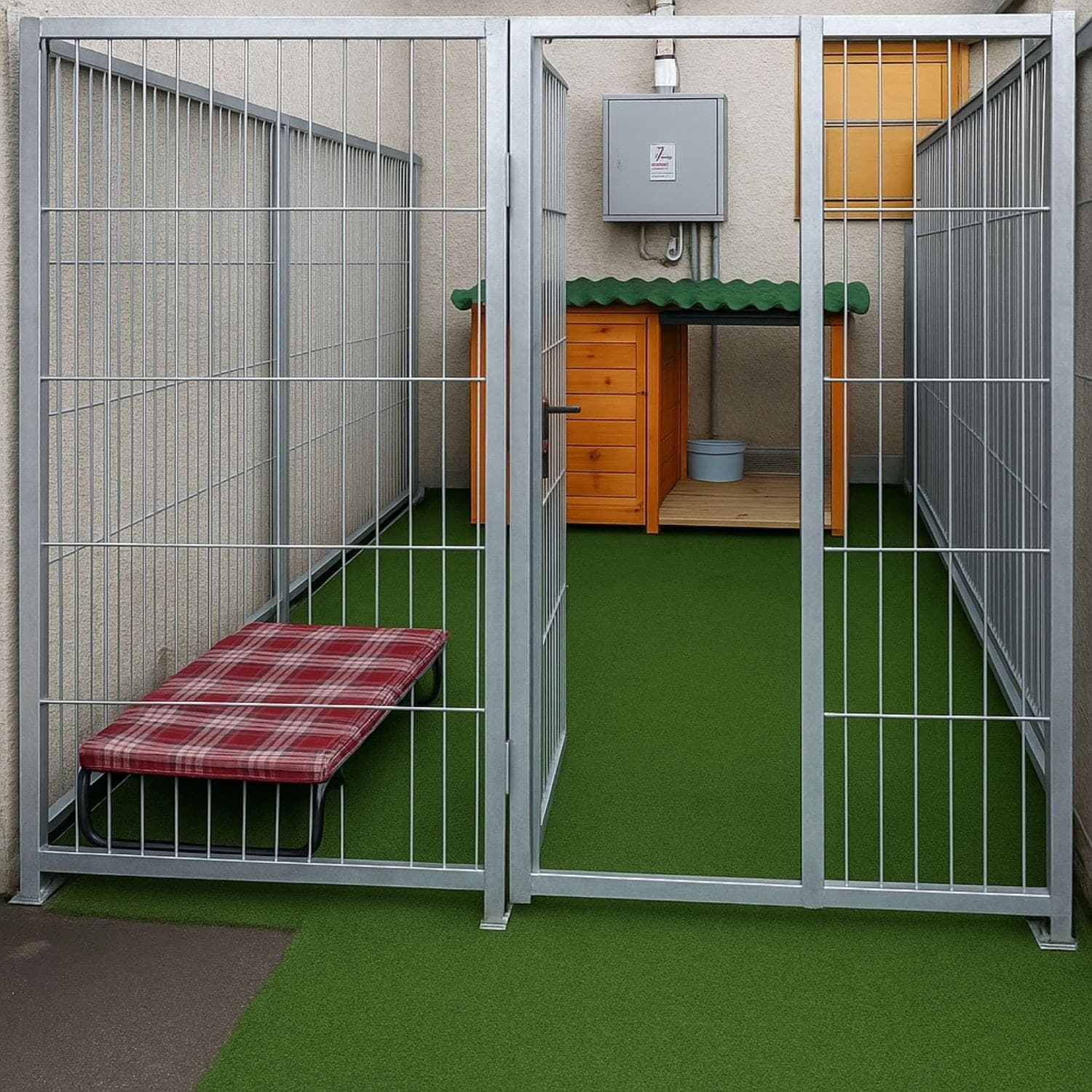 Box per Cani in Rete da Esterno con Zincatura a Caldo da 400x200x Altezza 180 Cm Prodotti per animali domestici/Cani/Cucce gabbiette e recinzioni/Recinti da esterno Ogomondo - Martina Franca, Commerciovirtuoso.it