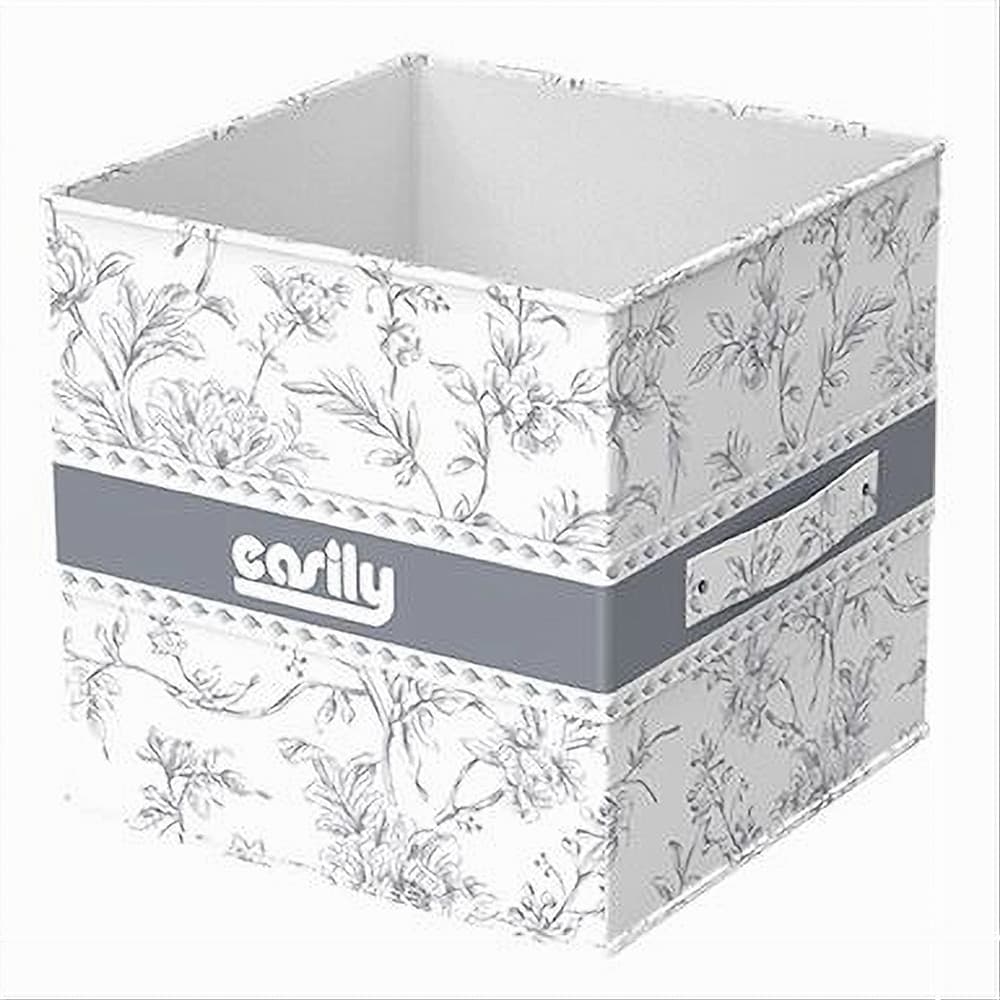 BOX PORTATUTTO SCATOLA SALVASPAZIO CONTENITORE ORGANIZER 31X31X31CM FANTASIA 87312 in Contenitori sottoletto Trade Shop italia - Napoli, commercioVirtuoso.it