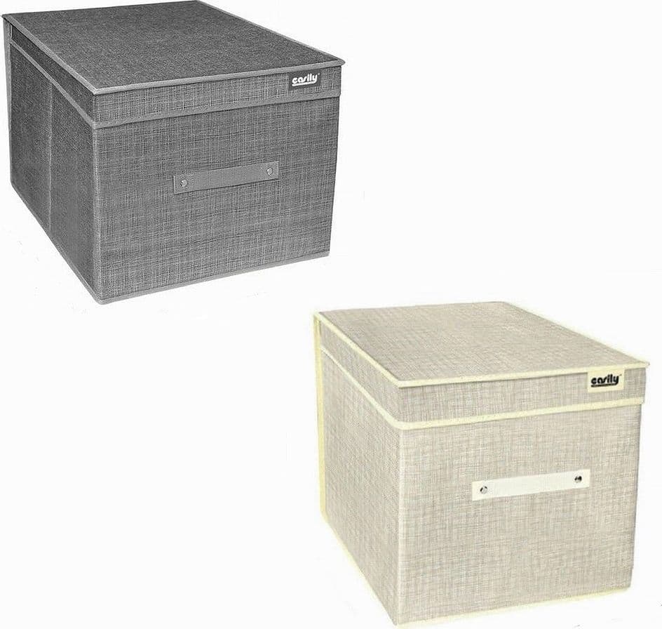 Box Scatola Salvaspazio Portatutto Contenitore Organizer 25 X 40 X 30 Cm 69694 Casa, arredamento e bricolage > Soluzioni salvaspazio > Scatole per Biancheria Trade Shop italia - Napoli, Commerciovirtuoso.it