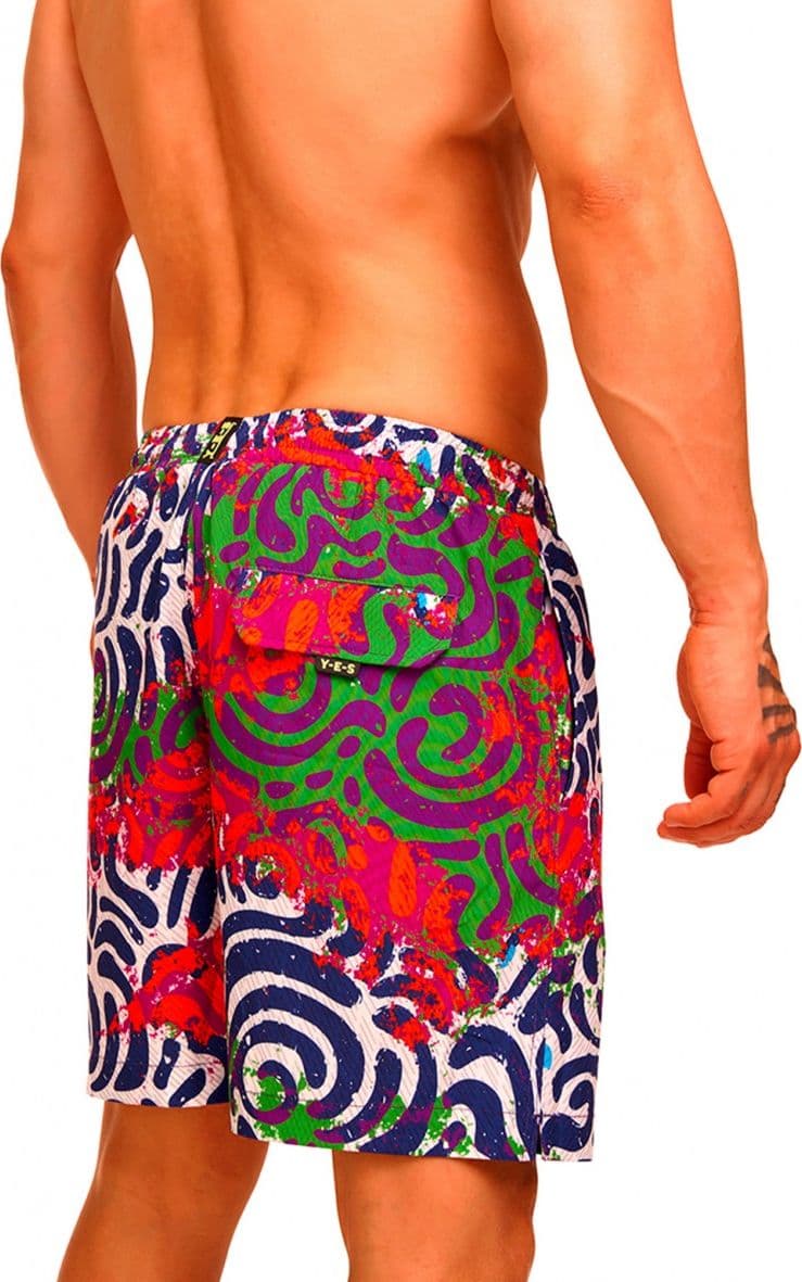 Yes Costume uomo lunghezza media in Pantaloncini e calzoncini Broadway Red - Barletta, commercioVirtuoso.it
