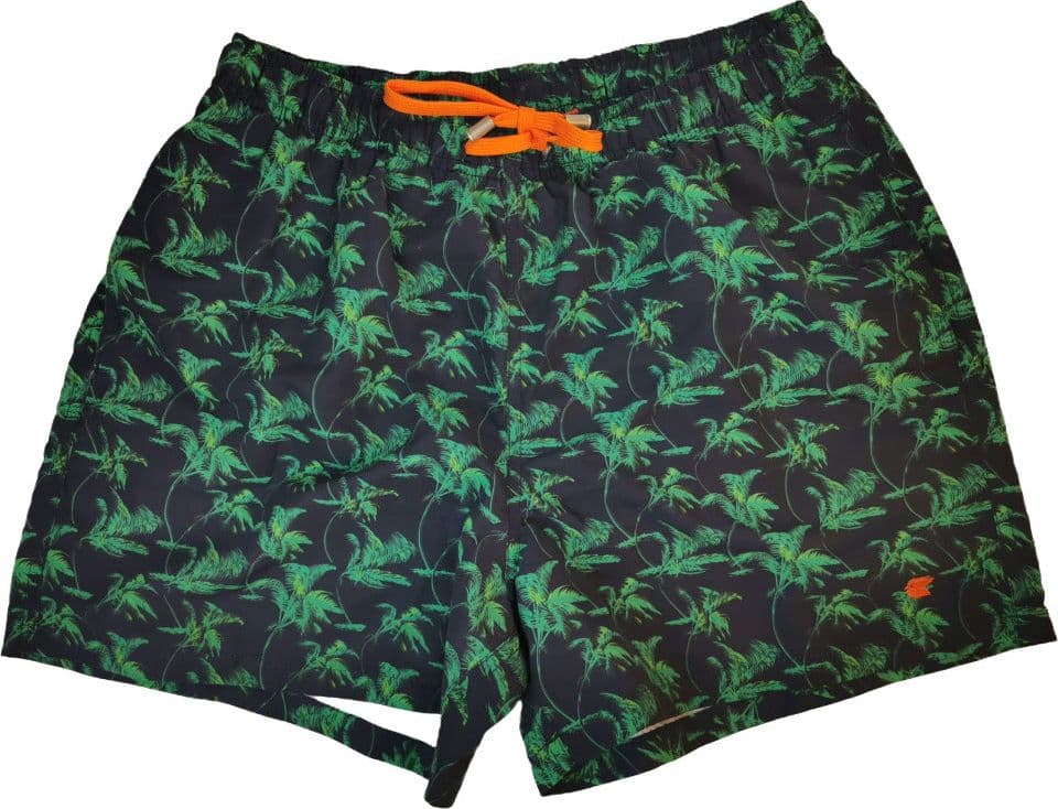 Boxer mare Uomo Gallo - fantasia palme - colore blu/verde in Pantaloncini e calzoncini Couture - Sestu, commercioVirtuoso.it