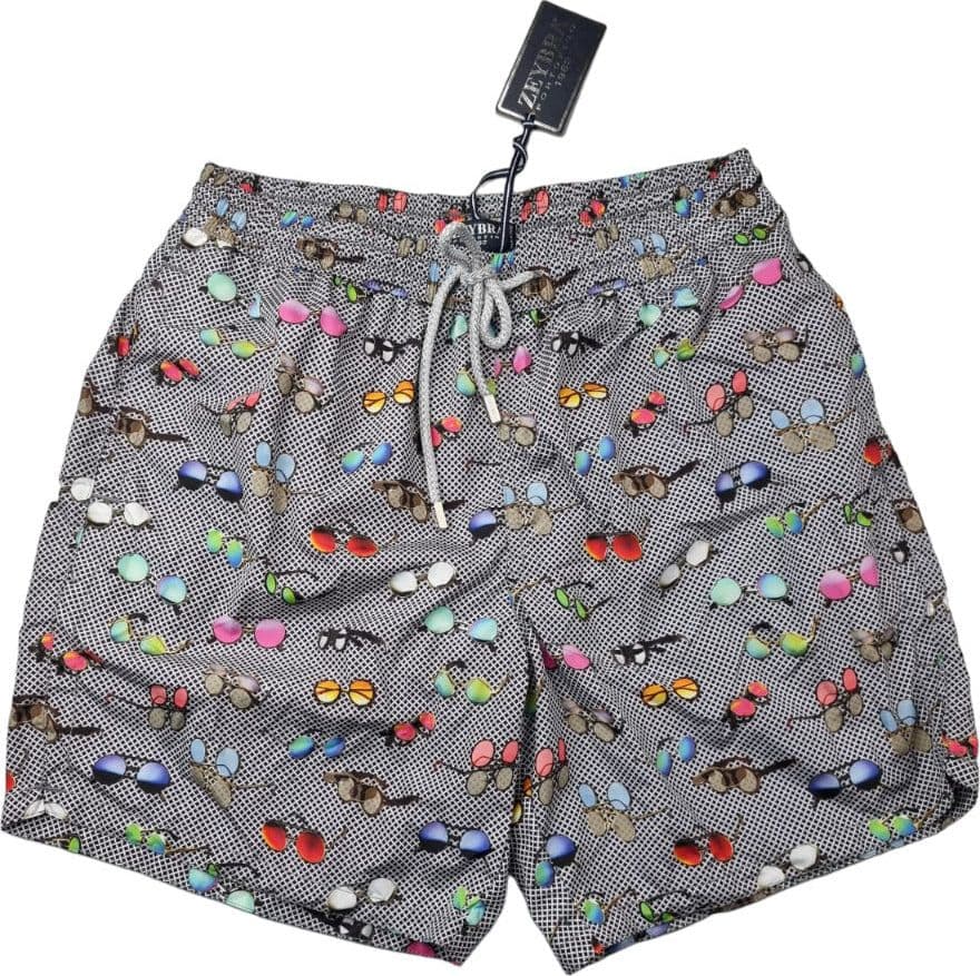 Boxer mare Uomo Zeybra Portofino 1962 - fantasia occhiali in Pantaloncini e calzoncini Couture - Sestu, commercioVirtuoso.it