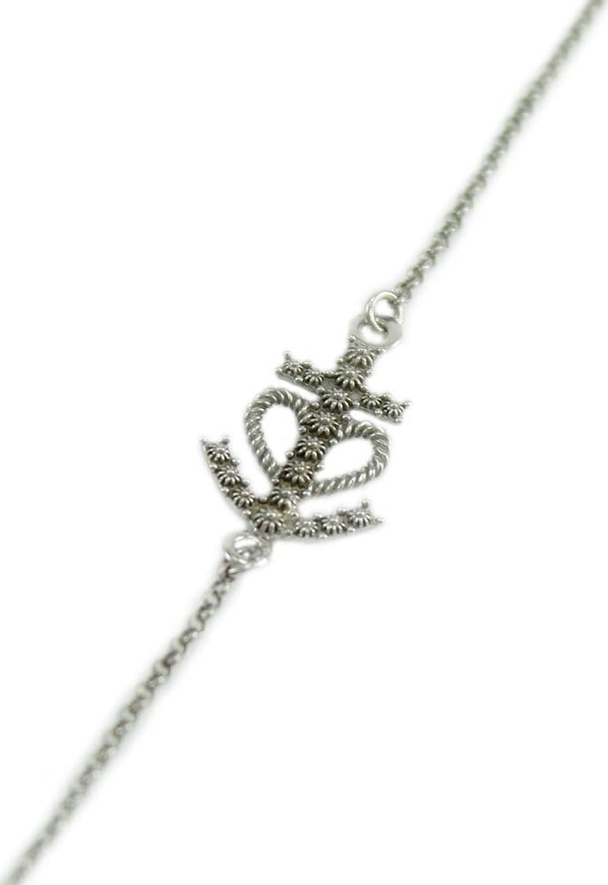 Bracciale donna argento Fede Speranza Carità lavorazione filigrana in Bracciali Gioielleria Saba - Dolianova, commercioVirtuoso.it