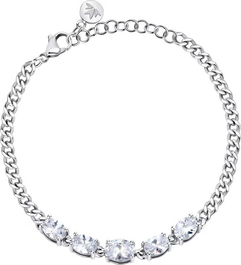 Bracciale-MORELLATO-donna-Colori-acciaio-/-5-cristalli