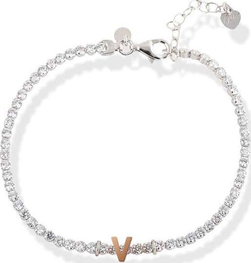 Bracciale Personalizzabile Donna Osa Jewels 5340 in Argento Rodiato 925 in Bracciali Gioielleria Cameli - Monte Urano, commercioVirtuoso.it