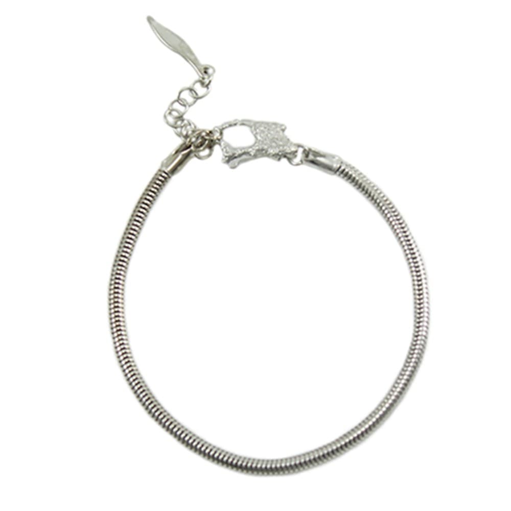 Bracciale unisex in argento base per charms Filu & Trama con Sardegna in Bracciali Gioielleria Saba - Dolianova, commercioVirtuoso.it