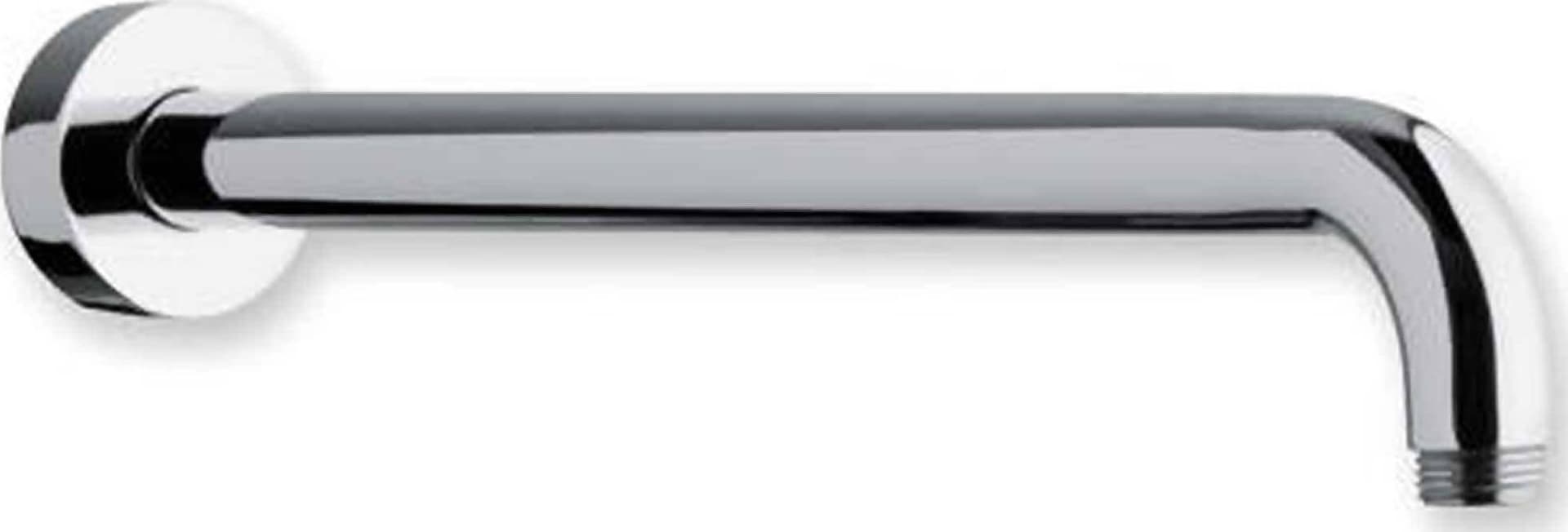 Braccio Doccia a Parete in Ottone Cromato Serie Elegant Dalla Forma Tonda Diametro 23 Mm Con Rosone Tondo in Ottone Cromato Diametro 53 Mm Connessione ½” M X ½” M Arca Concept in Docce fisse Arca Concept - Brescia, commercioVirtuoso.it