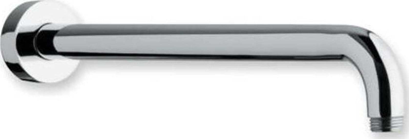 Braccio Doccia Ottone cromato A Parete Serie Elegant forma tonda Ø 23 mm Design moderno Arca Concept in Docce fisse Arca Concept - Brescia, commercioVirtuoso.it