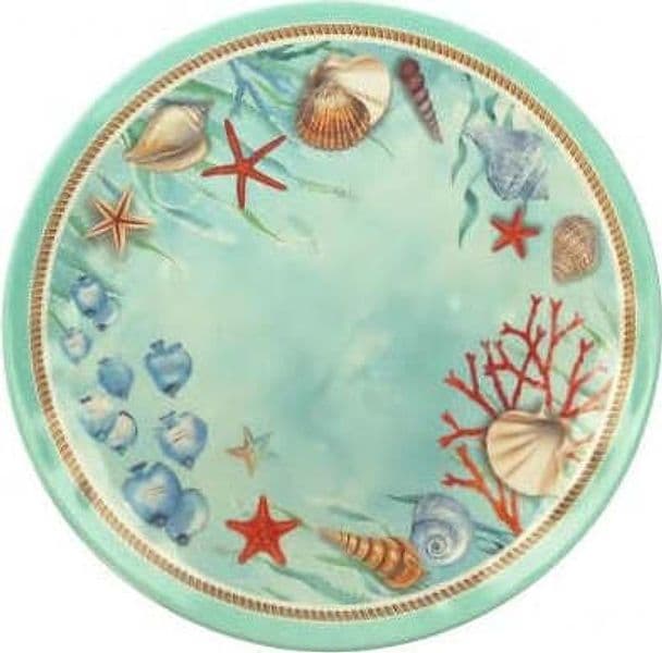Brandani-Piatto-Frutta-REEF-Azzurro-51972-in-Melamina