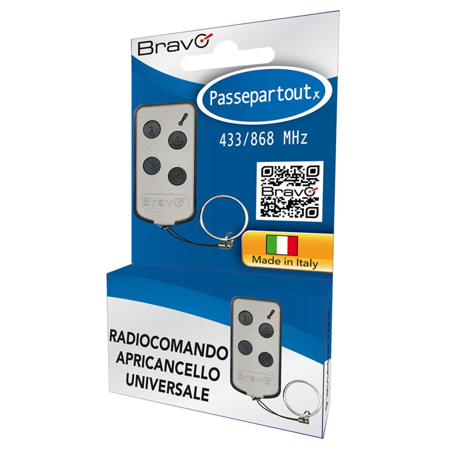 Bravo-Passepartoutx-Radiocomando-Apri-Cancello-Universale
