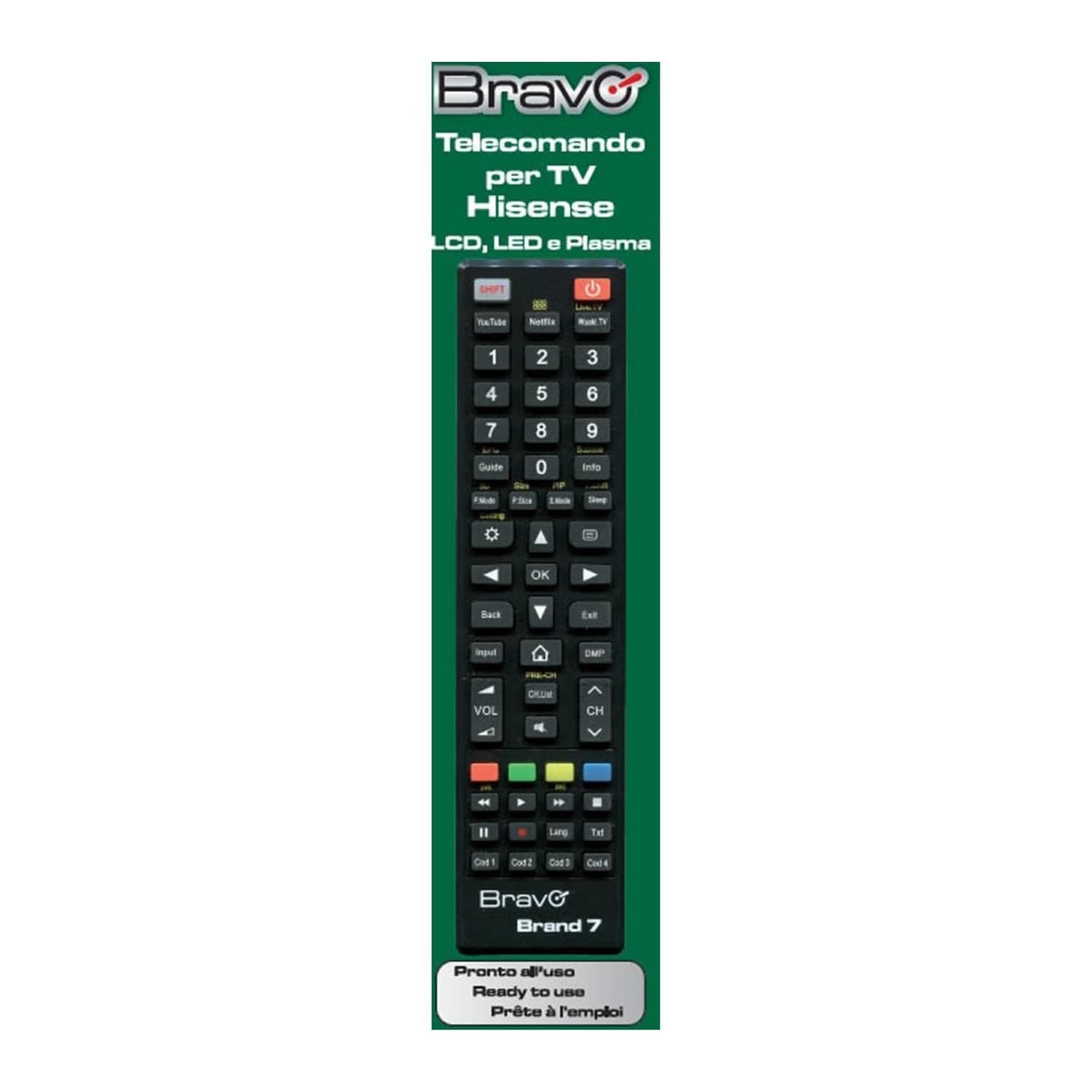 Bravo-Telecomando-Hisense-Lcd-Led-Plasma-e-Smart-Tv-Brand-7