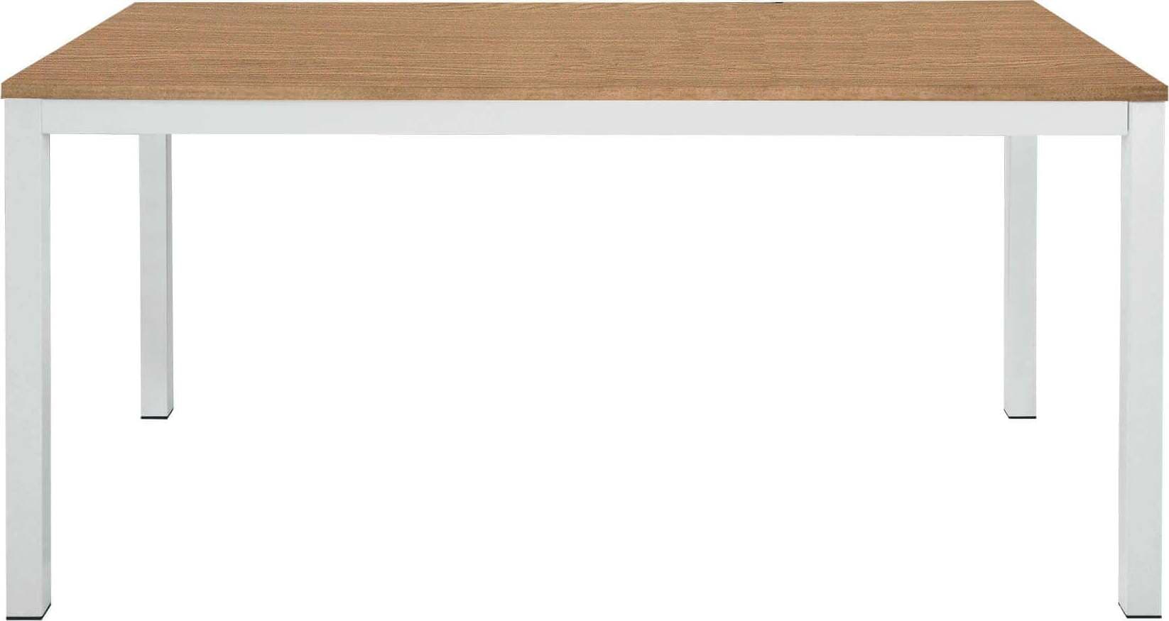 BRENDON---tavolo-da-pranzo-moderno-90x160/220-Bianco-Milani-Home