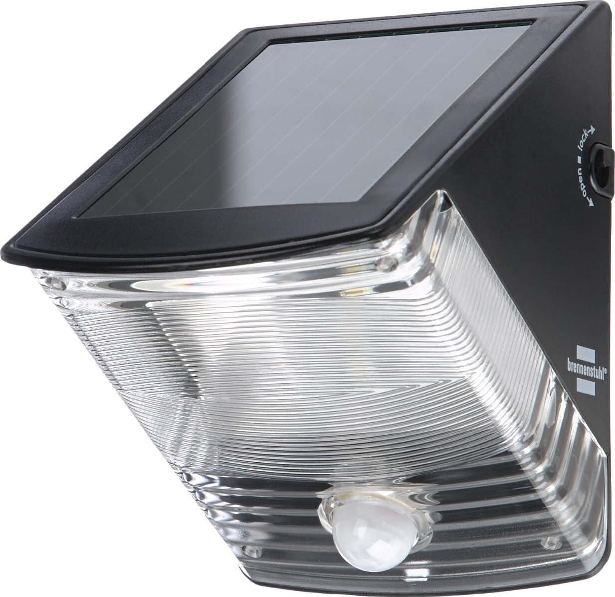 BRENNENSTUHL---FARETTO-SOLARE-2X0.5-LED-CON-CREPUSCOLARE-E-SENSORE-DI-MOVIMENTO