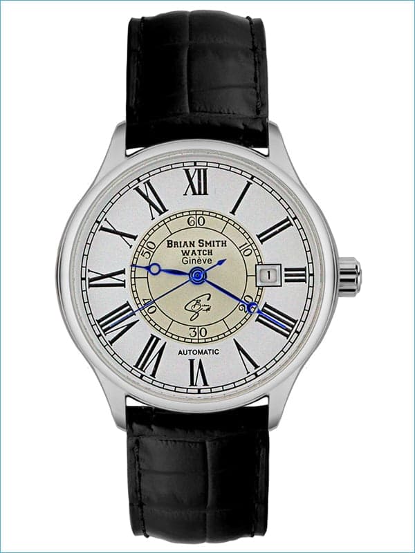 Brian Smith - Orologio Automatico Geneve Nero/Bianco/Argento - 1283 in Orologi da polso Prezzo Bomba Store - Casalnuovo di Napoli, commercioVirtuoso.it