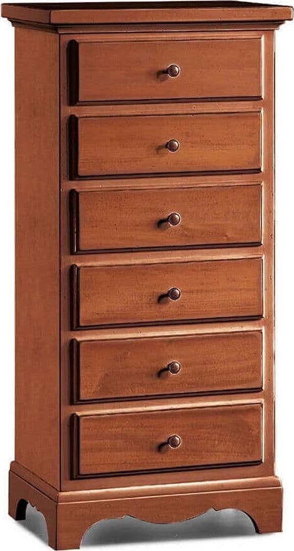 BRIDGET---cassettiera-in-legno-massello-50x35x105-Tinta-noce-Milani-Home