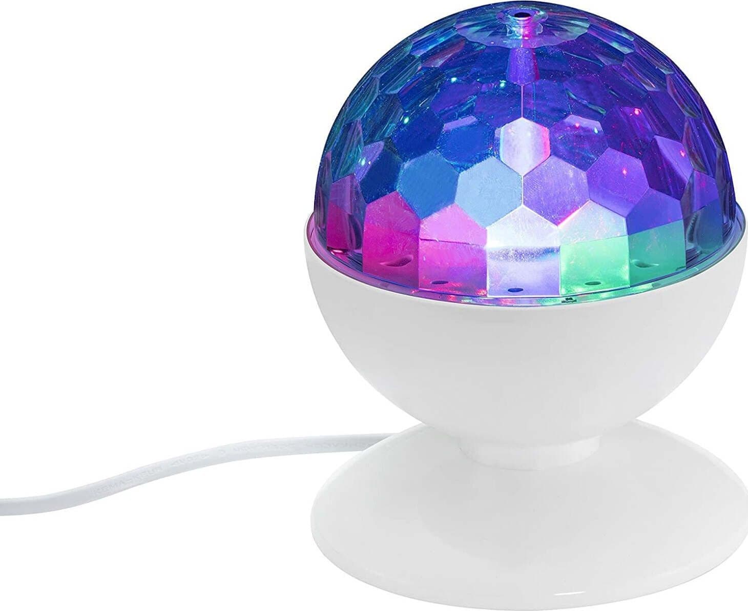 BRILONER---DISCO-LIGHT-LAMPADA-LED-GIREVOLE-MULTICOLOR-3-watt-RGB-DIAMETRO-12,5cm-BIANCA
