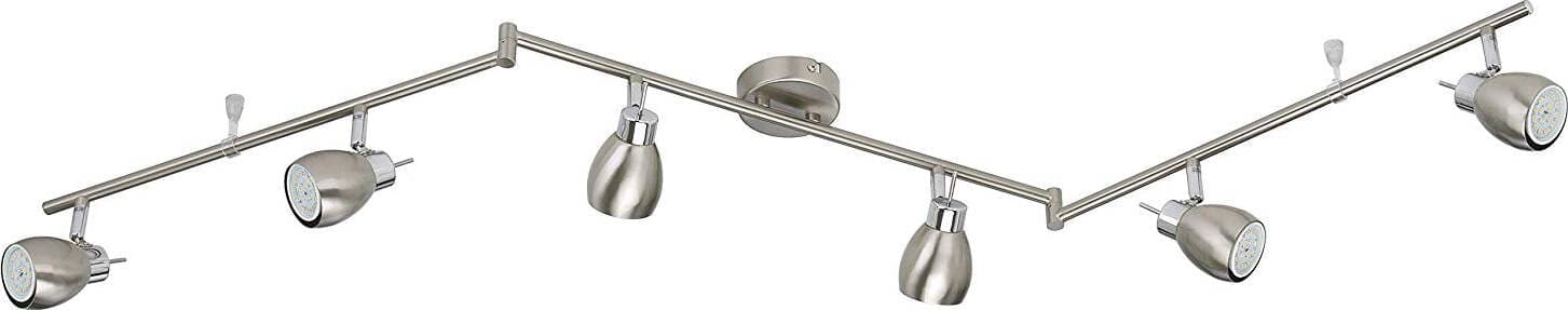 BRILONER---LAMPADA-LED-DA-SOFFITTO-ORIENTABILE-A-6-LUCI,-ATTACCO-GU10-5WATT