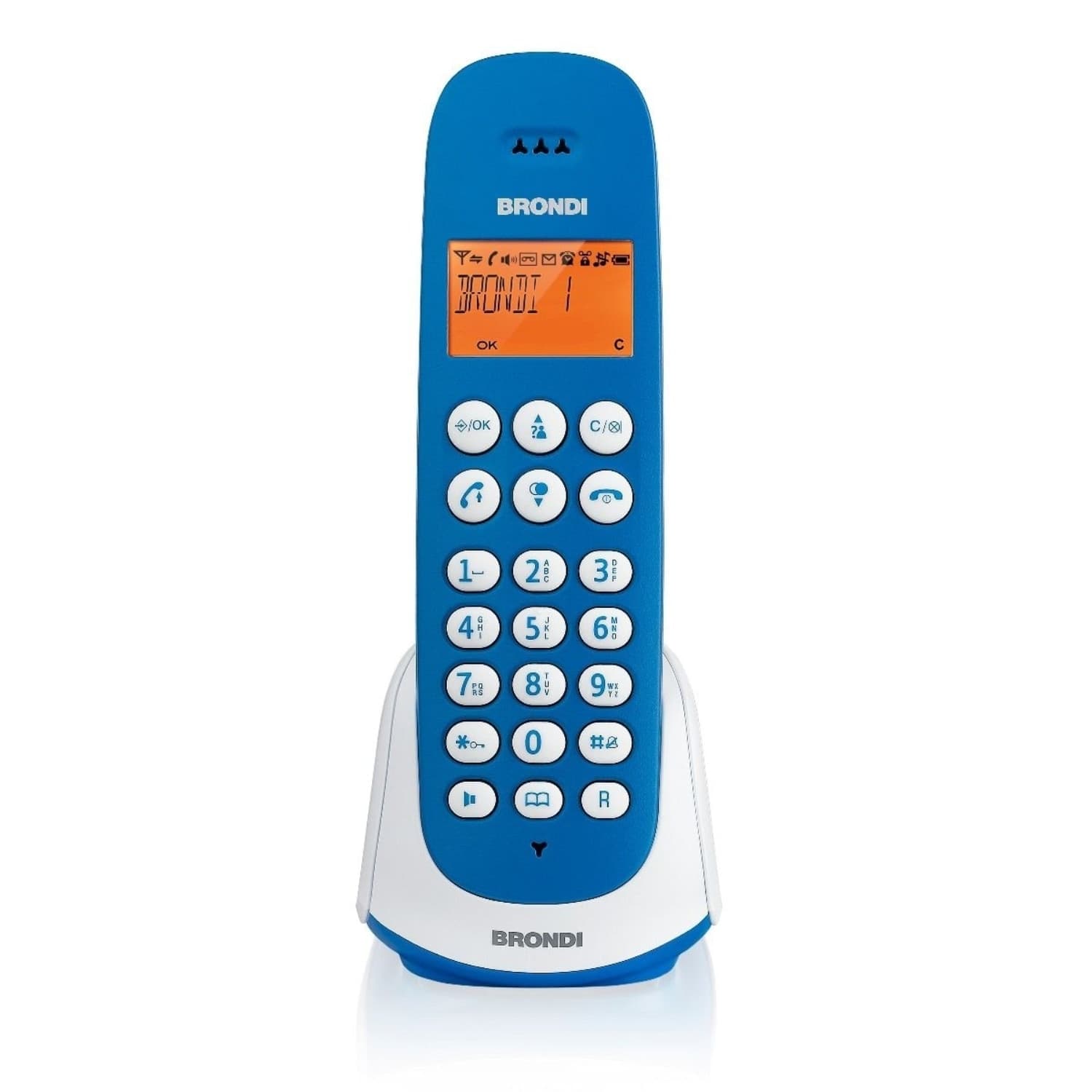 Brondi-Adara-Telefono-Cordless-Azzurro/Bianco