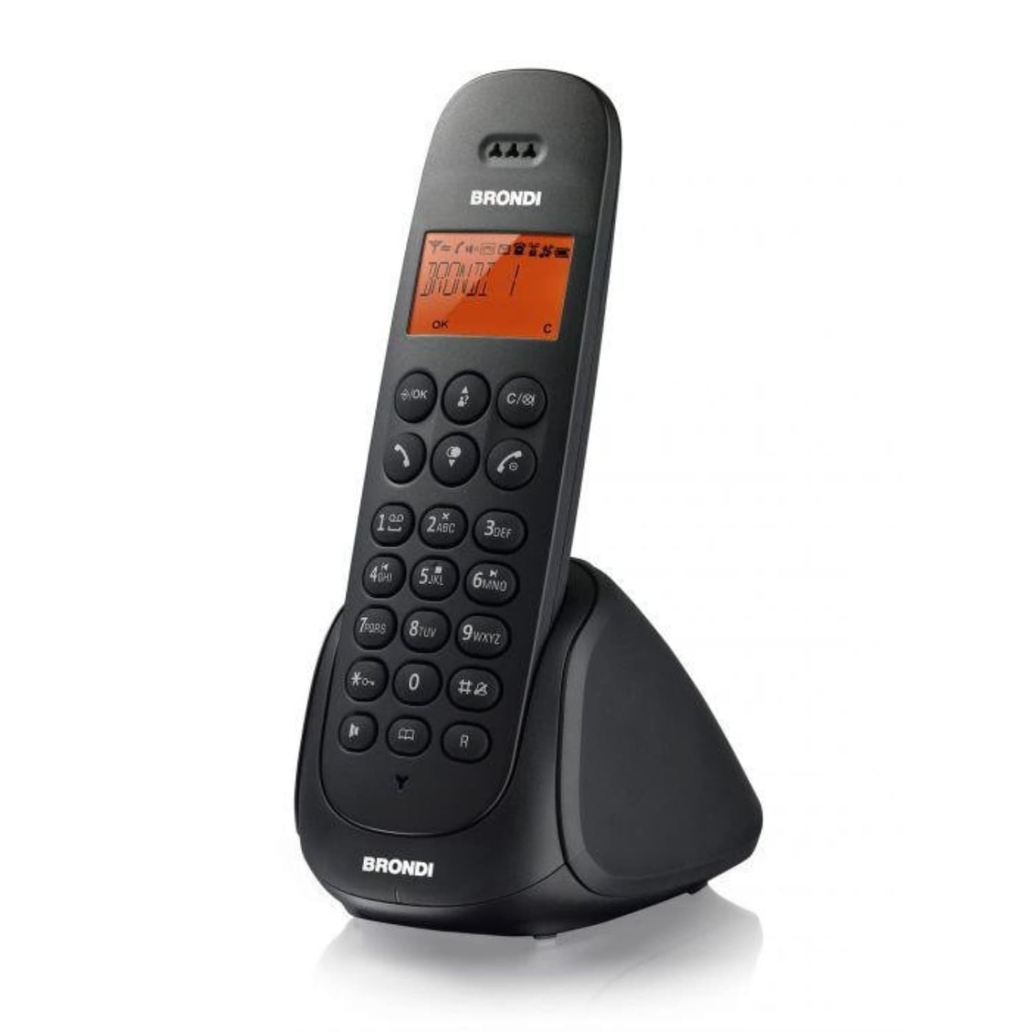 Brondi-Adara-Telefono-Cordless-Nero