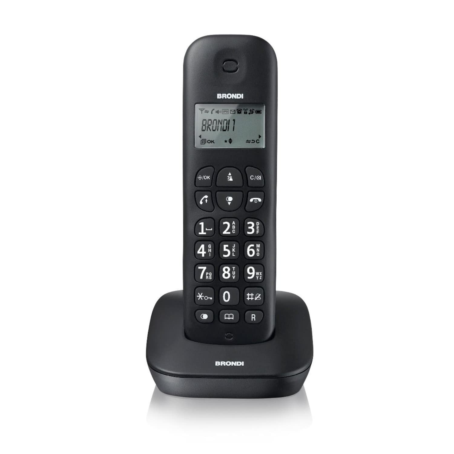 Brondi-Gala-Telefono-Cordless-Nero