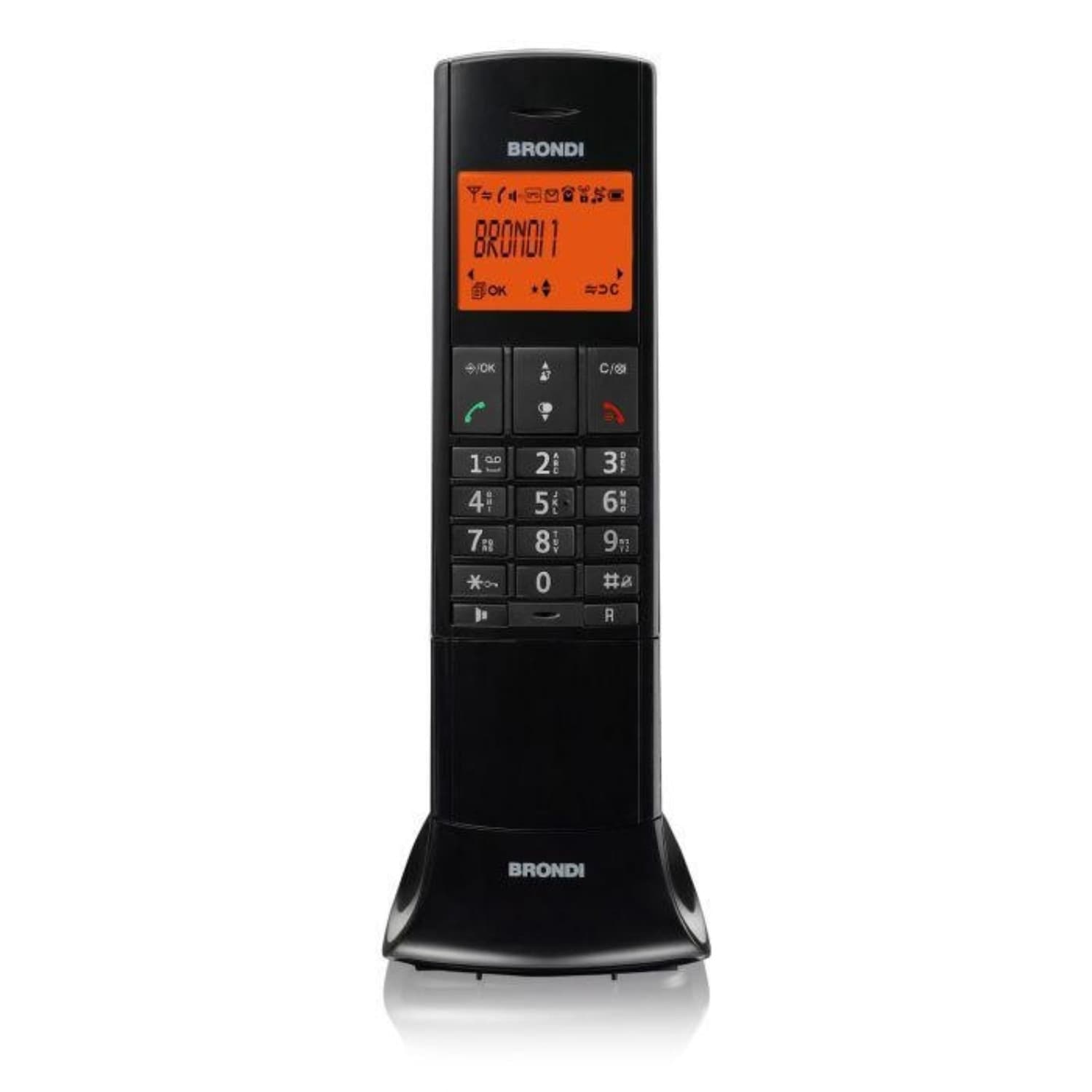 Brondi-Lemure-Telefono-Cordless-Nero
