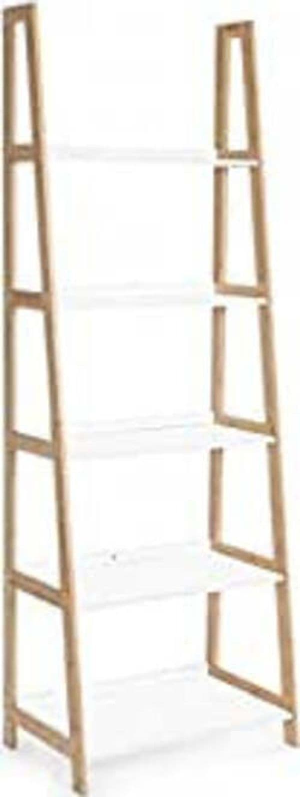 BROOKLYN-Libreria-Bianco-e-Legno-naturale-L-62-cm-Yes-Everyday