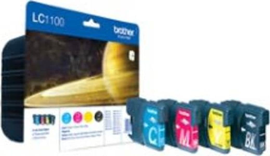 Brother - Cartuccia - C-M-Y-K - LC1100VALBP Elettronica/Informatica/Stampanti e accessori/Accessori per stampanti a inchiostro e laser/Cartucce d'inchiostro Eurocartuccia - Pavullo, Commerciovirtuoso.it