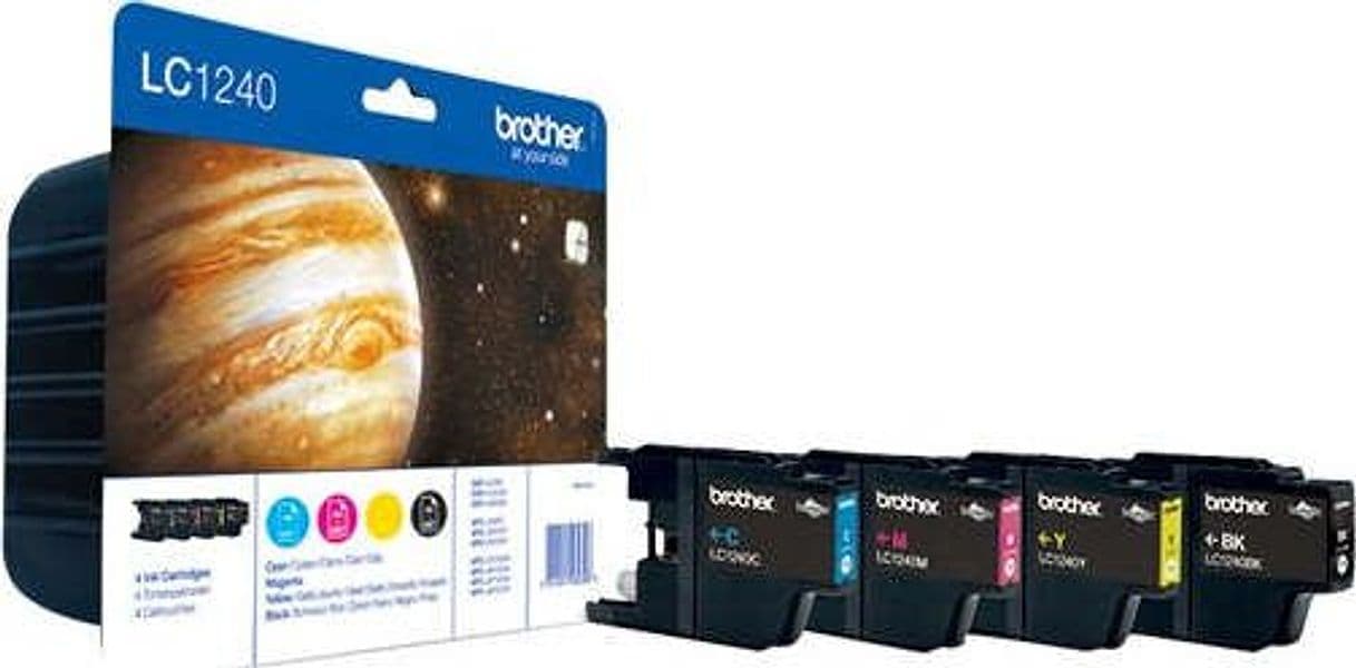 Brother - Cartuccia - C-M-Y-K - LC1240VALBP Elettronica/Informatica/Stampanti e accessori/Accessori per stampanti a inchiostro e laser/Cartucce d'inchiostro Eurocartuccia - Pavullo, Commerciovirtuoso.it