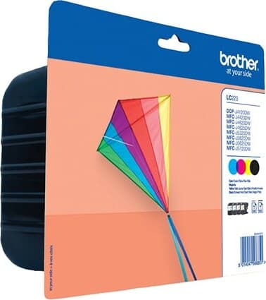 Brother - Cartuccia - C-M-Y-K - LC223VALBP Elettronica/Informatica/Stampanti e accessori/Accessori per stampanti a inchiostro e laser/Cartucce d'inchiostro Eurocartuccia - Pavullo, Commerciovirtuoso.it