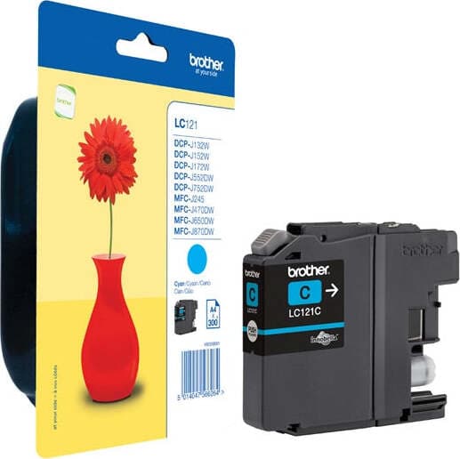 Brother - Cartuccia - Ciano - LC121C - 300 pag Elettronica/Informatica/Stampanti e accessori/Accessori per stampanti a inchiostro e laser/Cartucce d'inchiostro Eurocartuccia - Pavullo, Commerciovirtuoso.it